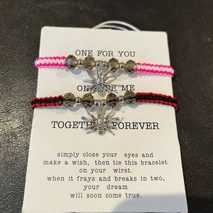 One for You, One for Me Bracelets